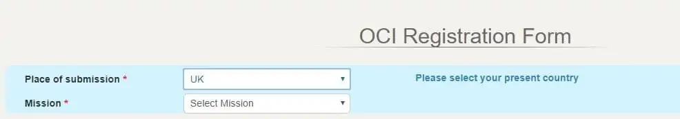 Select country as “UK” and the most convenient location. The options available are London, Edinburgh and Birmingham.